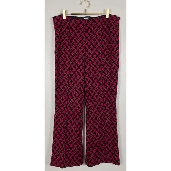 Maeve Red and Black Wide Leg Pants - Picture 4 of 12